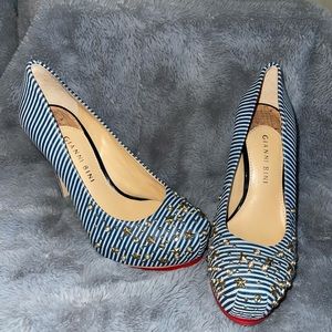 Gianni Bini Size 6 red white and blue